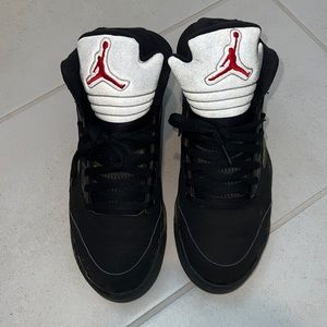 Jordan 5 Retro 2007 Black Metallic SIZE 9.5